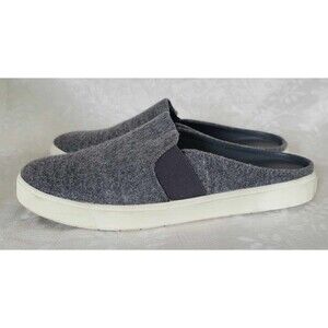 Vince Sz 10M‎ Women's Blair Slip On Sneakers Gray Mule Closed Toe Comfort Shoes